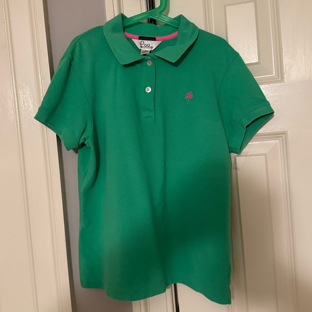 Cropped Lilly Pulitzer polo